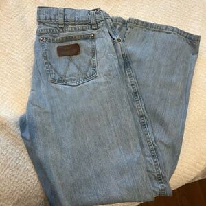Mens retro Wrangler jeans size 31x32